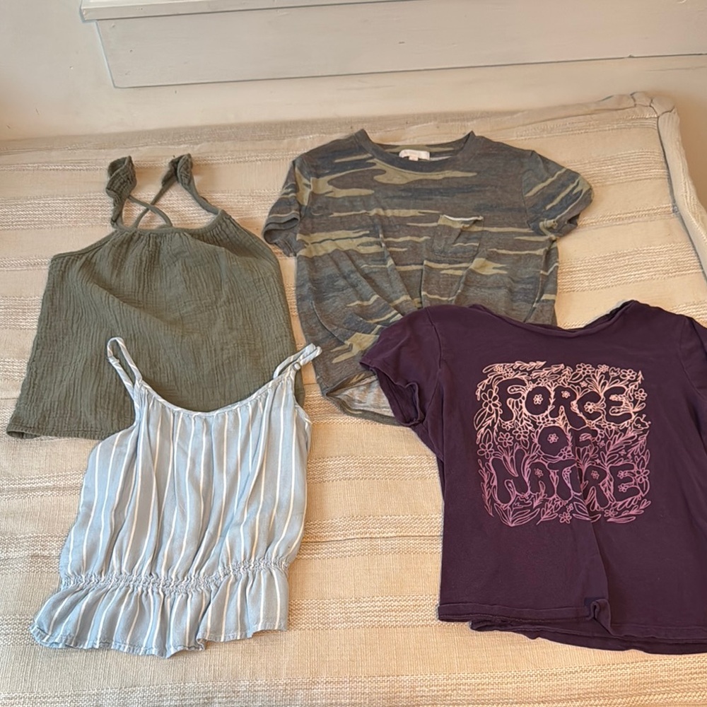 Abercrombie Kids Green Short Sleeve Tee